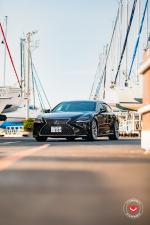 Lexus LS500h AWD on Vossen Wheels (S17-01) 2018 года (JP)